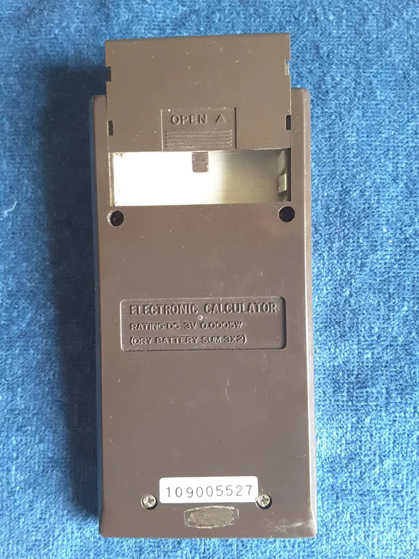 Authentique Calculatrice Vintage Logitech FL-102 – Modèle Rétro LCD Années 80 avec Table de Conversion – Image 8