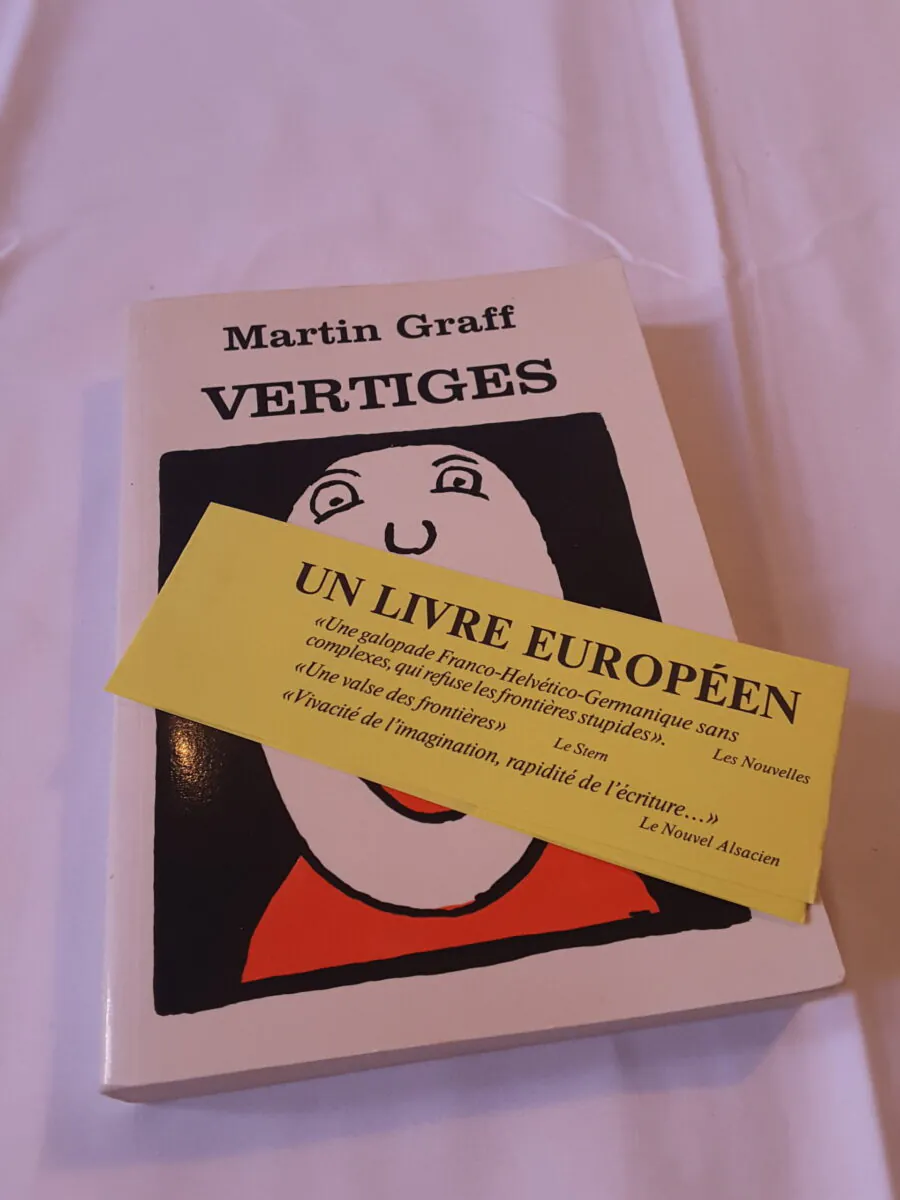 Exceptionnel : Livre Vertiges de Martin Graff (1984) – Édition Originale Dédicacée – Image 3