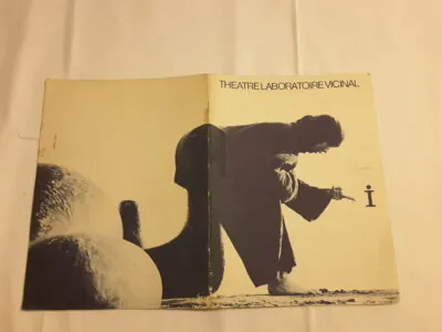 Rare ! Programme Original « i » (Je) – Théâtre Laboratoire Vicinal (1977)