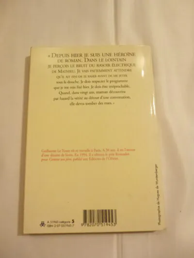 Rare ! Seule au monde, Guillaume Le Touze – Édition Originale 1998 Dédicacée