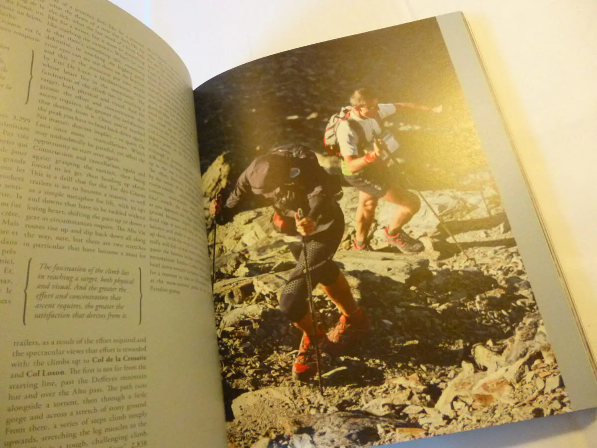 Rare – Livre Tor des Géants : L’album Photo Mythique de l’Ultra-Trail en Vallée d'Aoste, Édition multilingue en grand format, 32 x 25 cm, italien, français, anglais – Image 3