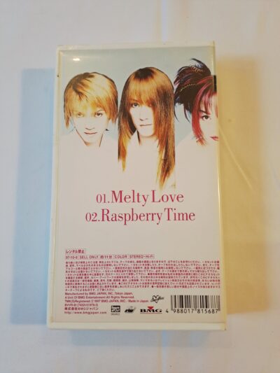 Shazna, Melty Love, Raspberry Time, VHS, Single, Stereo, NTSC, Hi-Fi, Japan, J-pop 1997