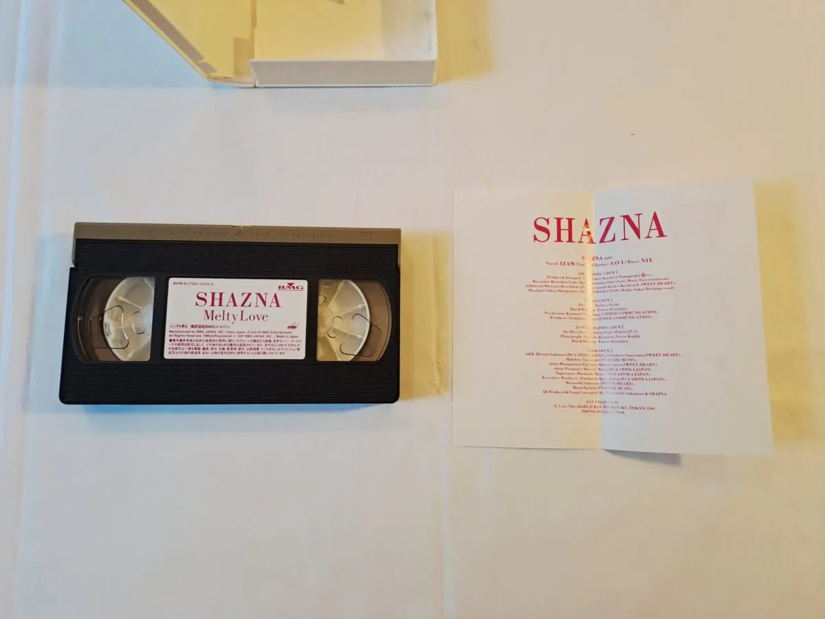 Exceptionnel ! VHS SHAZNA - Melty Love / Raspberry Time (NTSC Japan 1997) – Image 5