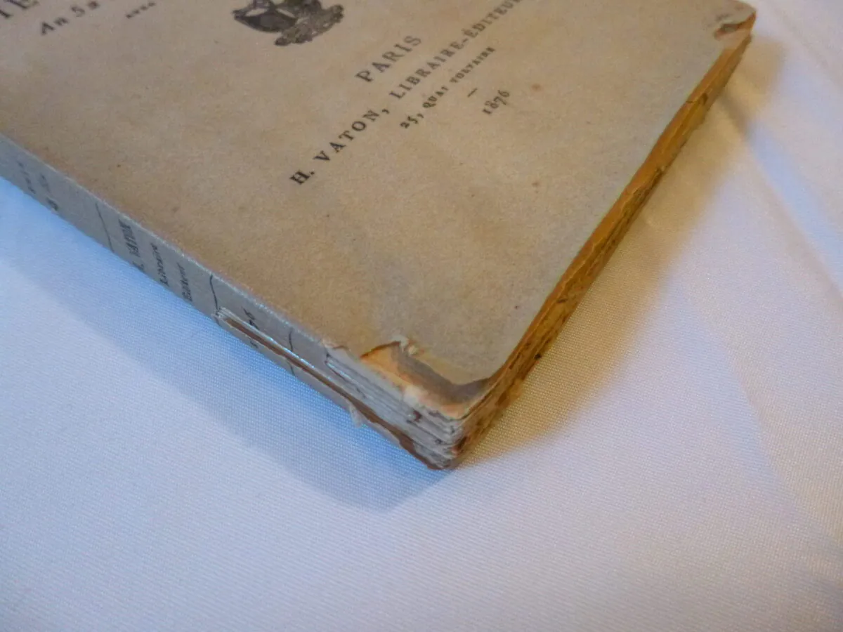 RARE – Édition Originale 1876 : Le Premier Siège de Paris - Henry Houssaye (Avec Carte Dépliante) – Image 6