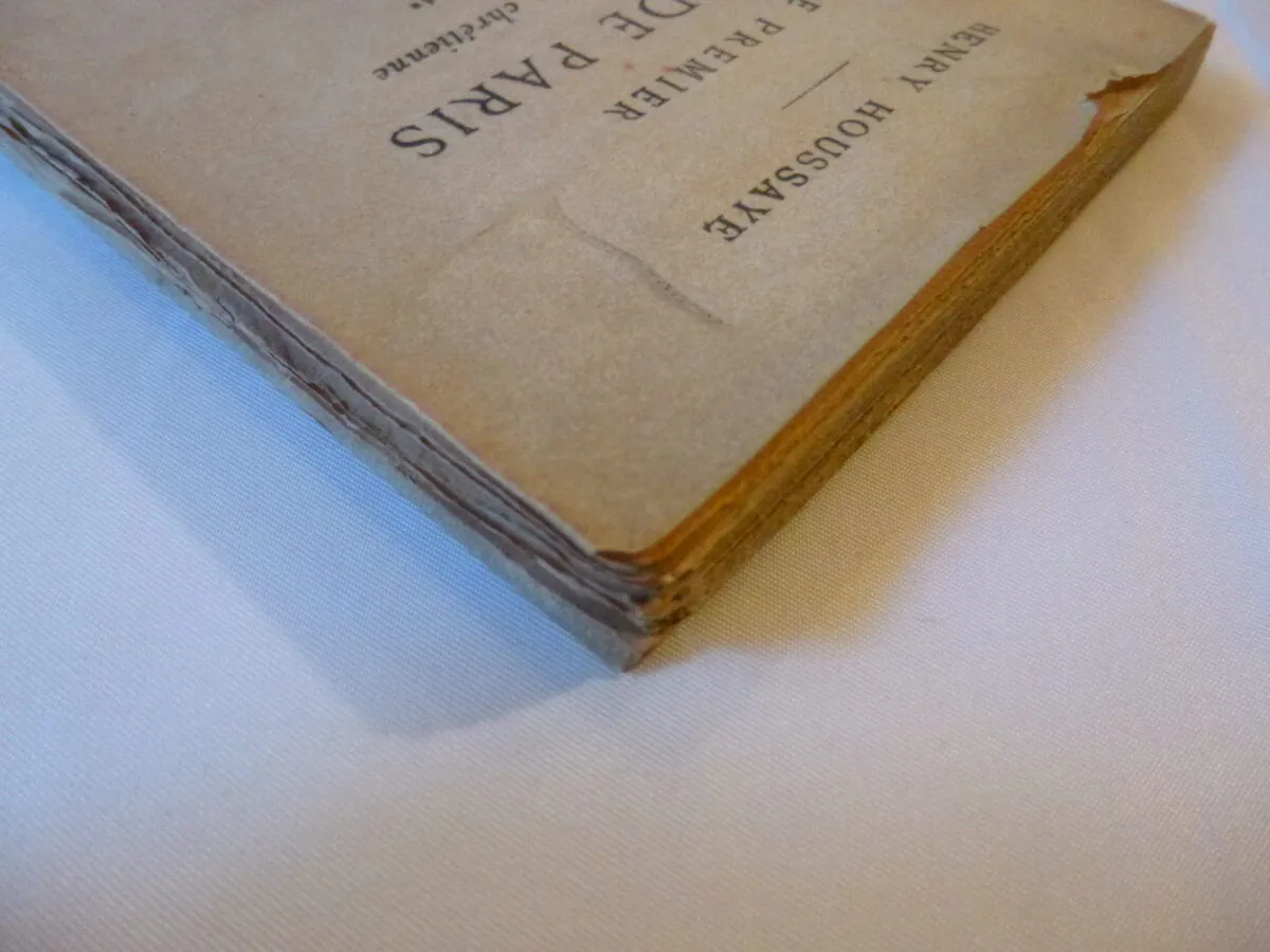 RARE – Édition Originale 1876 : Le Premier Siège de Paris - Henry Houssaye (Avec Carte Dépliante) – Image 8