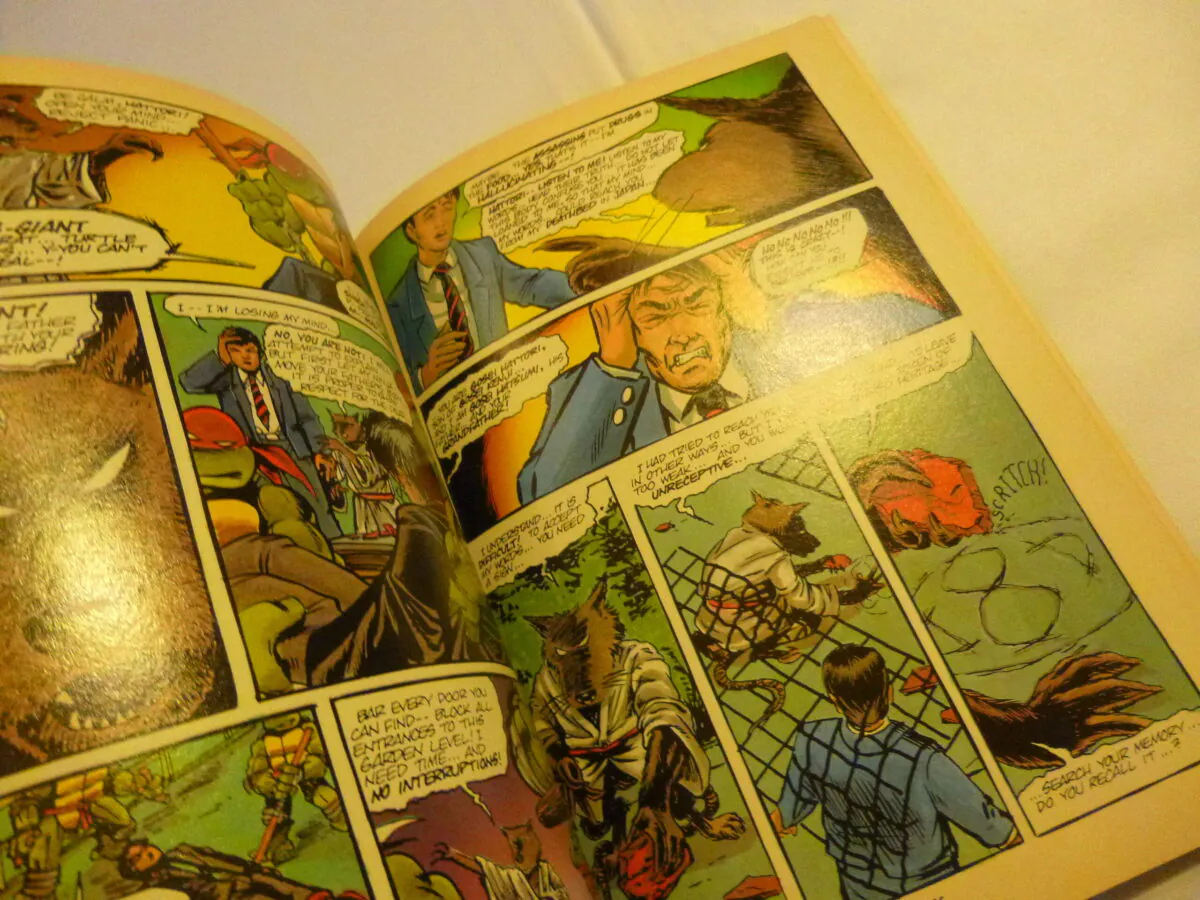 Collector ! Teenage Mutant Ninja Turtles Book III (1989) – TMNT Vintage First Comics VO – Image 3