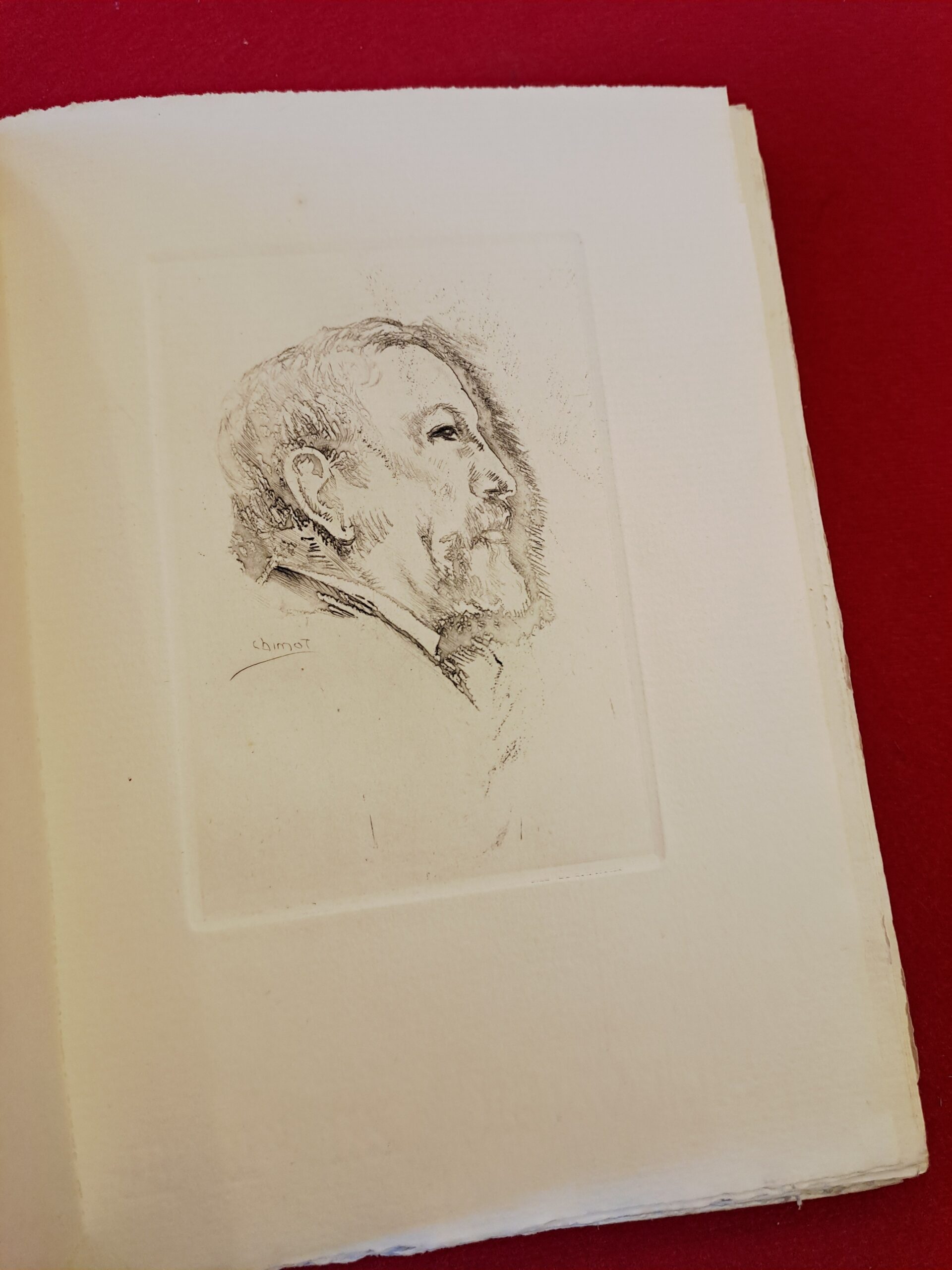 L'anthropophage, Charles Maurras, Editions Lapina, 1930, portrait de l'auteur par Édouard Chimot, illustrations de Wassily SCHOUKHAEFF, édition originale, un des exemplaires numérotés sur vergé de Rives BFK, première édition – Image 11