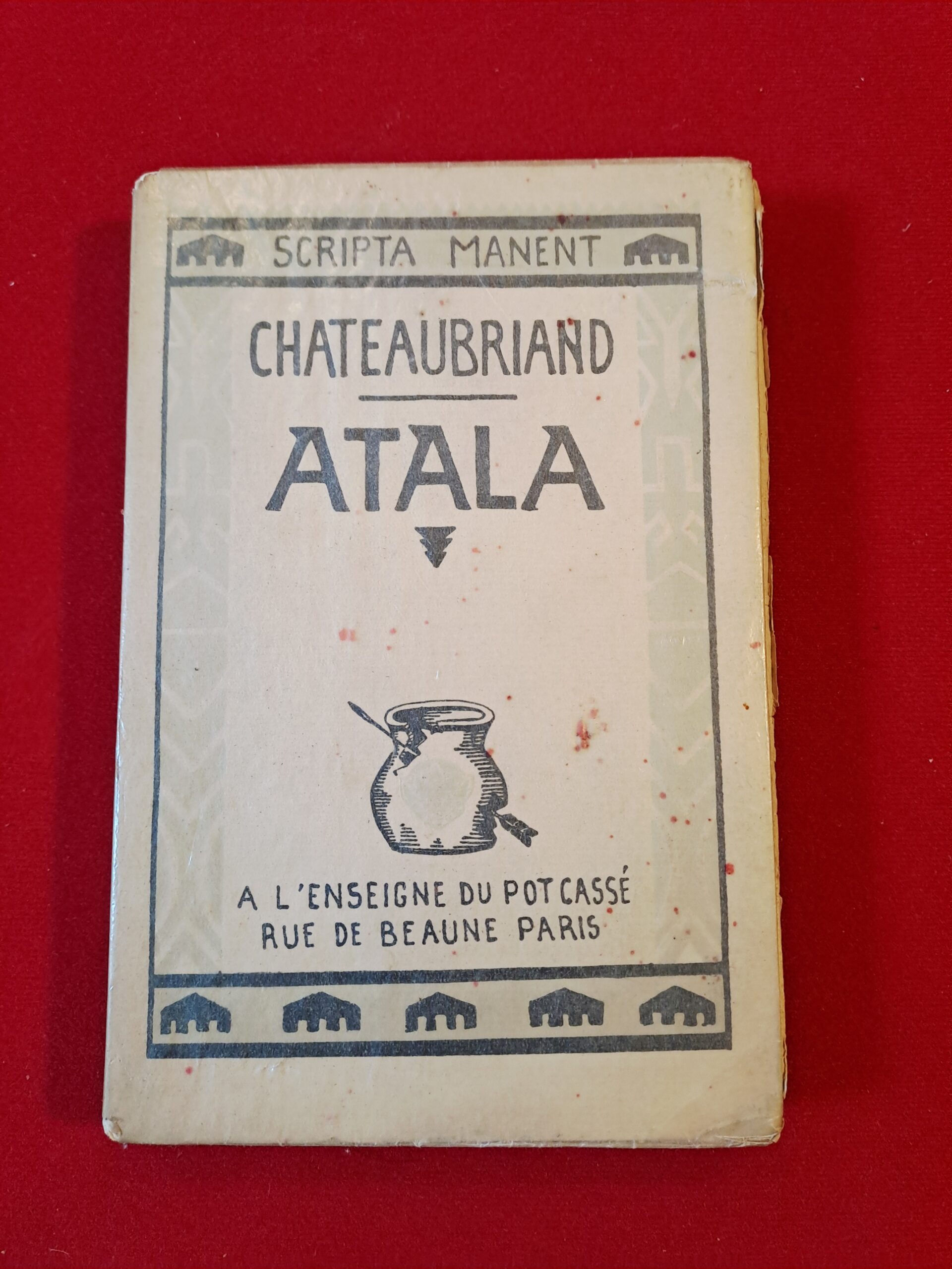 Livre ancien - ATALA - Chateaubriand - Éd. À l'enseigne du Pot Cassé (1927) - Numéroté – Image 2