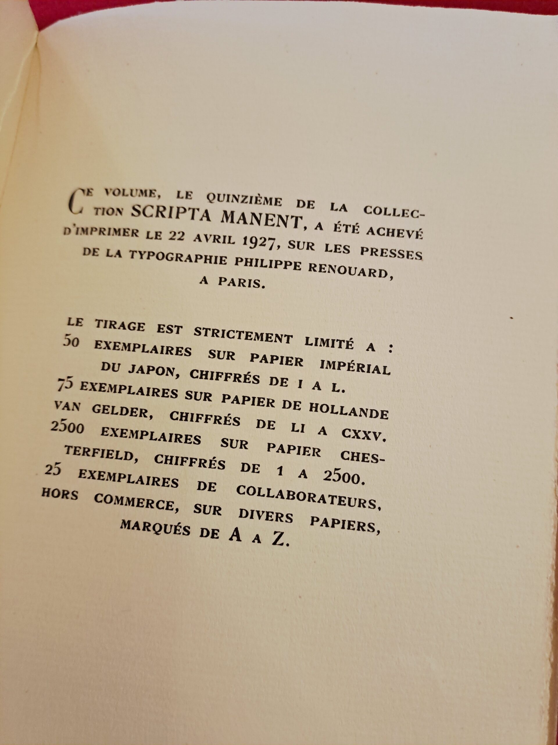 Livre ancien - ATALA - Chateaubriand - Éd. À l'enseigne du Pot Cassé (1927) - Numéroté – Image 6