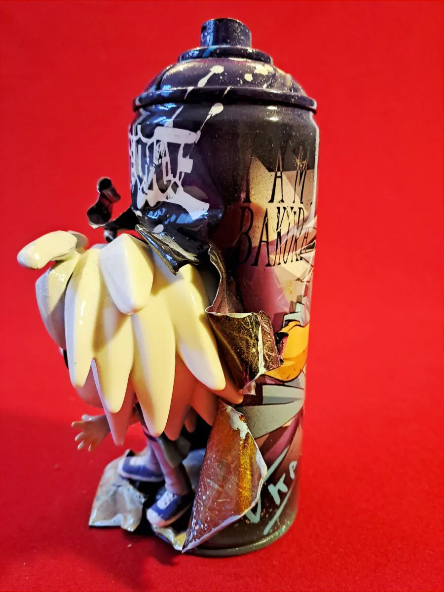 Unique - Œuvre d’Art Contemporain Yu-Gi-Oh! Yami Bakura par VKP – Image 2