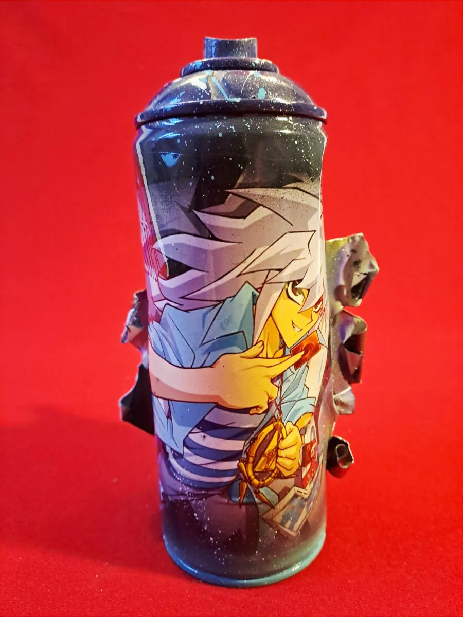 Unique - Œuvre d’Art Contemporain Yu-Gi-Oh! Yami Bakura par VKP – Image 3
