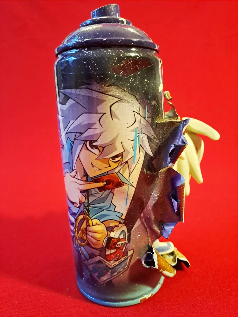 Unique - Œuvre d’Art Contemporain Yu-Gi-Oh! Yami Bakura par VKP – Image 4