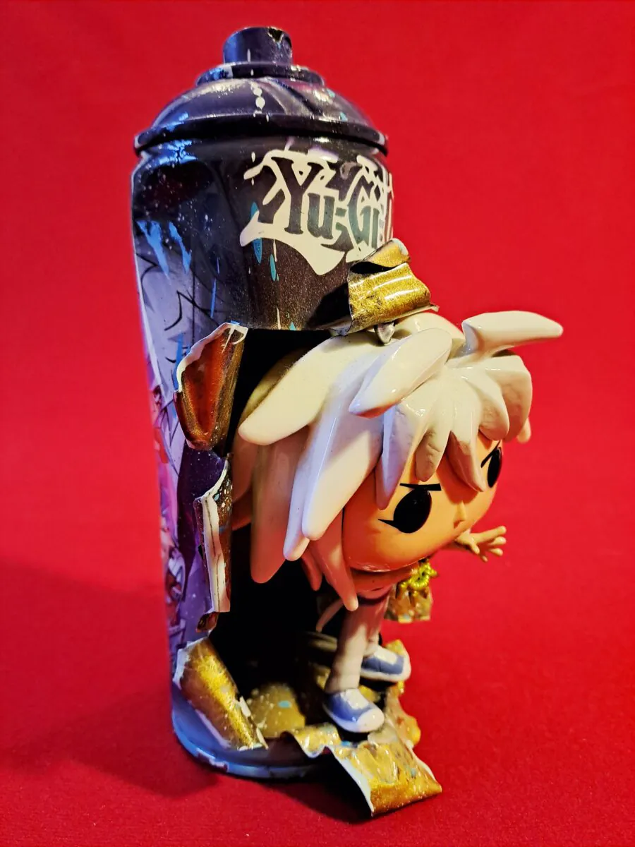 Unique - Œuvre d’Art Contemporain Yu-Gi-Oh! Yami Bakura par VKP – Image 5