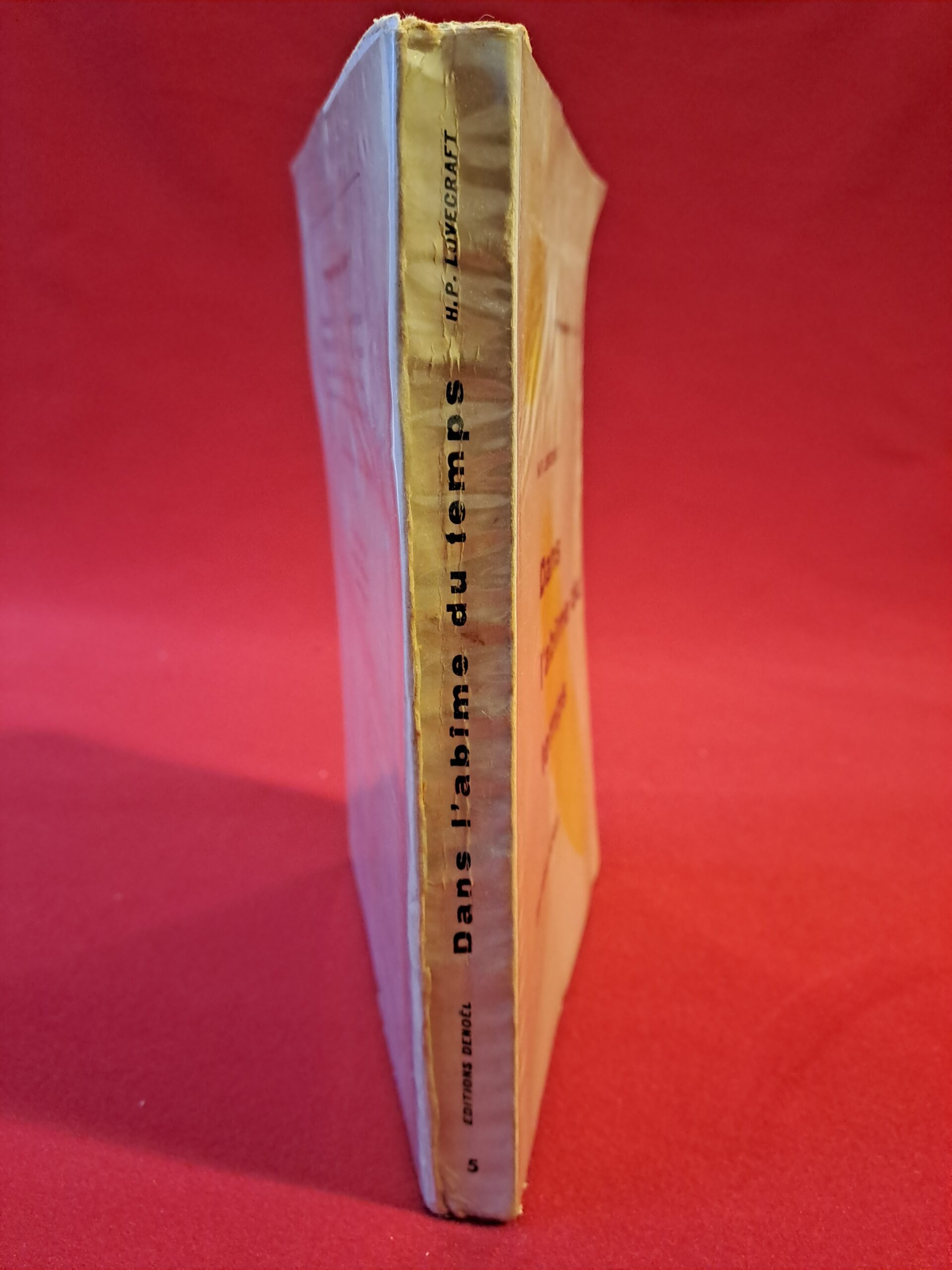 Dans l'abîme du temps, Lovecraft, 1954, éditions Denoël, collection « Présence du futur », édition originale française, première édition – Image 3