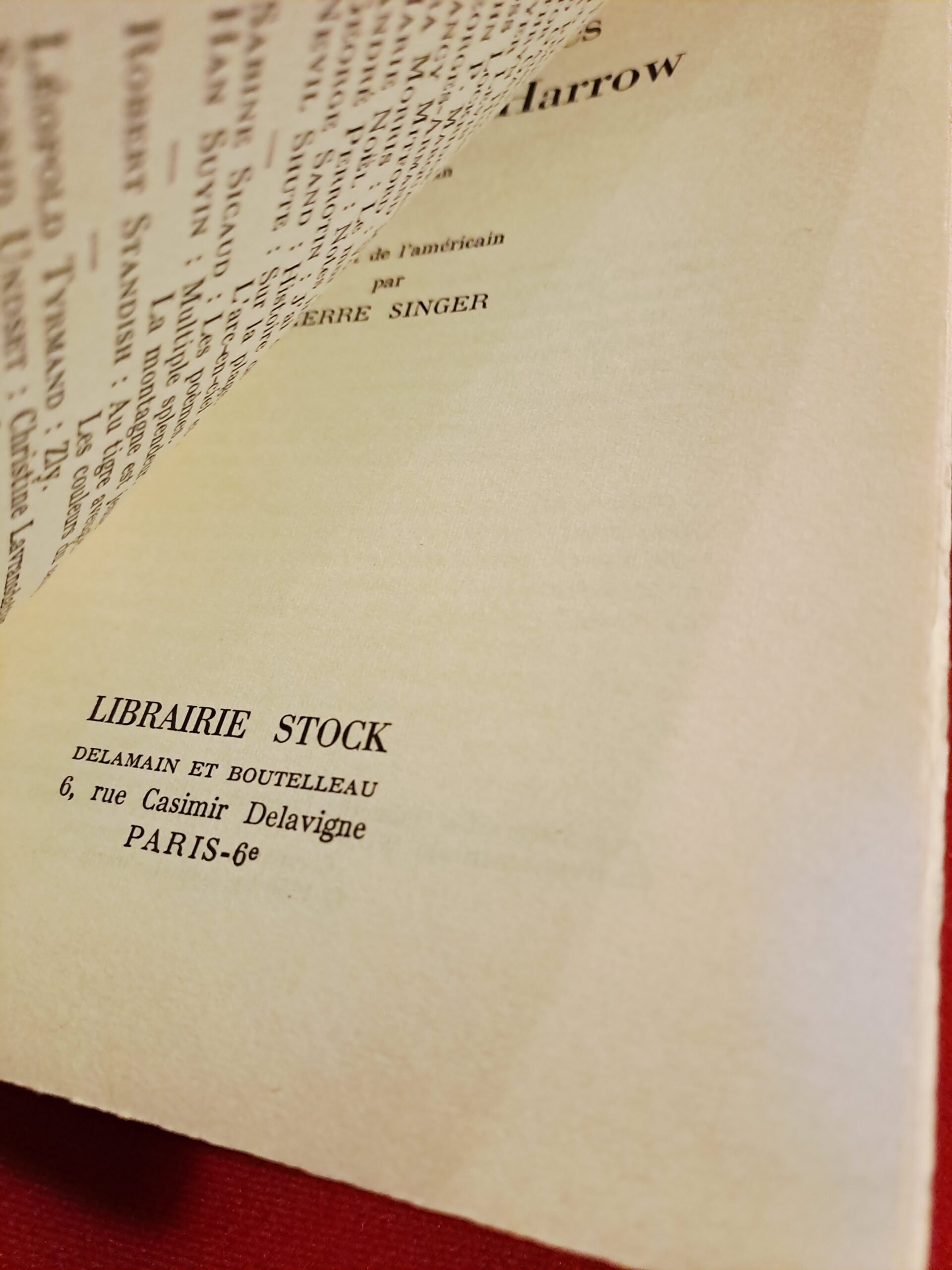 Livre Rare - Les Femmes et Thomas Harrow - J.P. Marquand (Stock, 1960) NON COUPÉ – Image 5