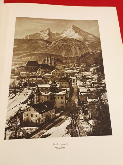 Kurt Hielscher, Deutschland, Landschaft und Baukunst, mit einem Geleitwort von Gerhart Hauptmann und dem letzten handschriftlichen Brief von Hans Thoma, Brockhaus, Leipzig, 1931