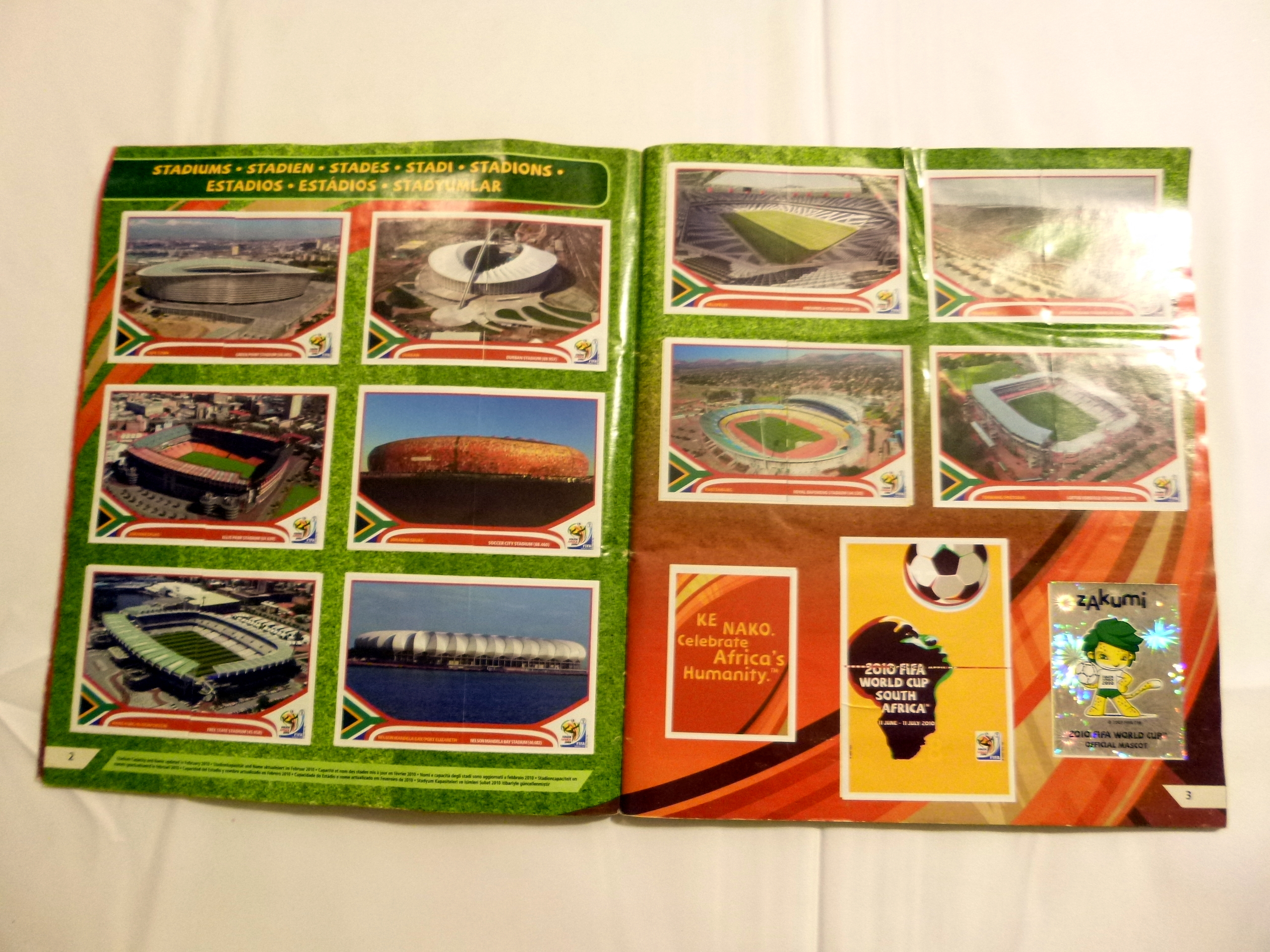 Album Panini COMPLET Fifa World Cup South Africa 2010, Coupe du Monde 2010, Afrique du Sud, RSA – Image 5