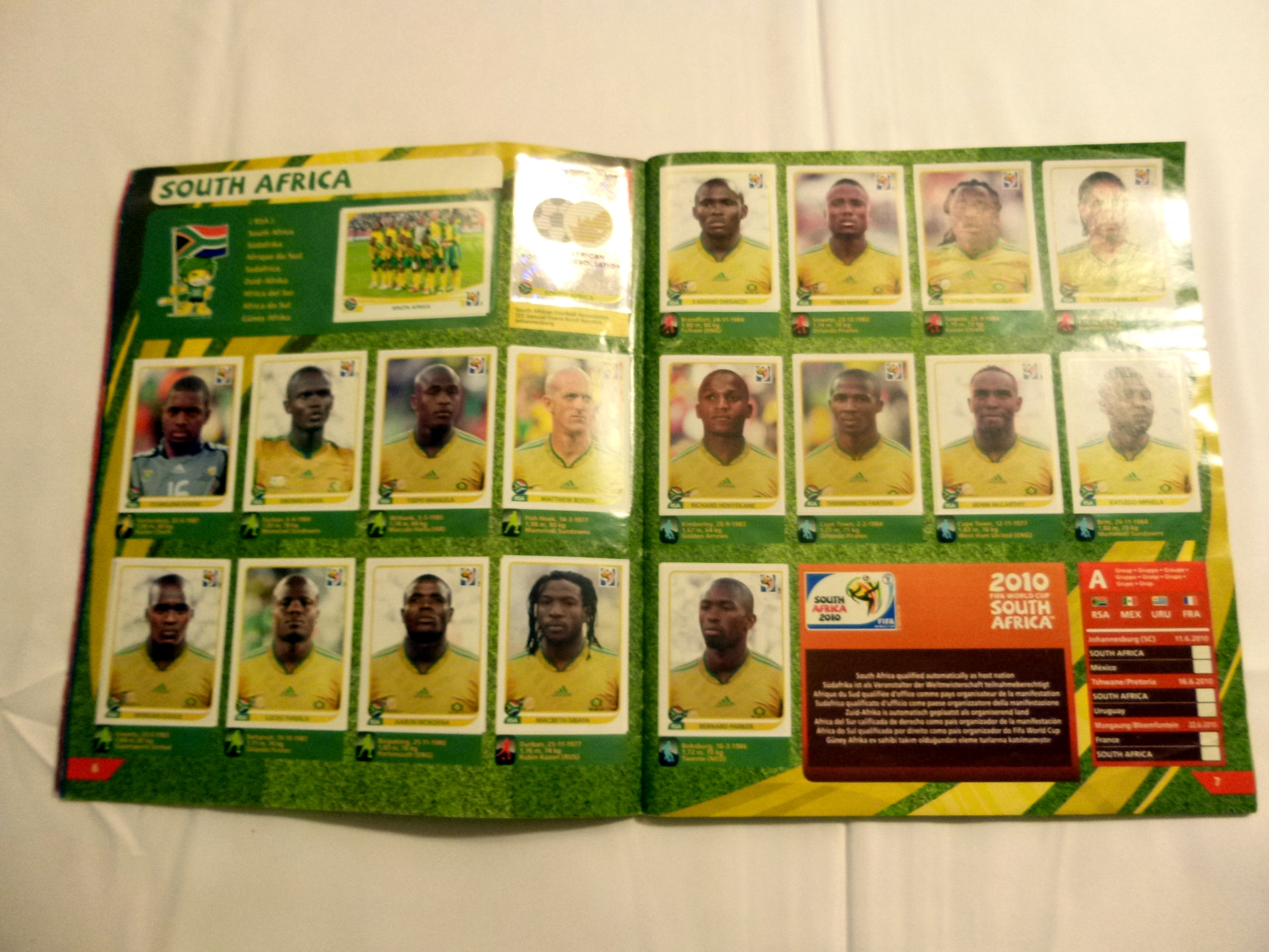 Album Panini COMPLET Fifa World Cup South Africa 2010, Coupe du Monde 2010, Afrique du Sud, RSA – Image 7