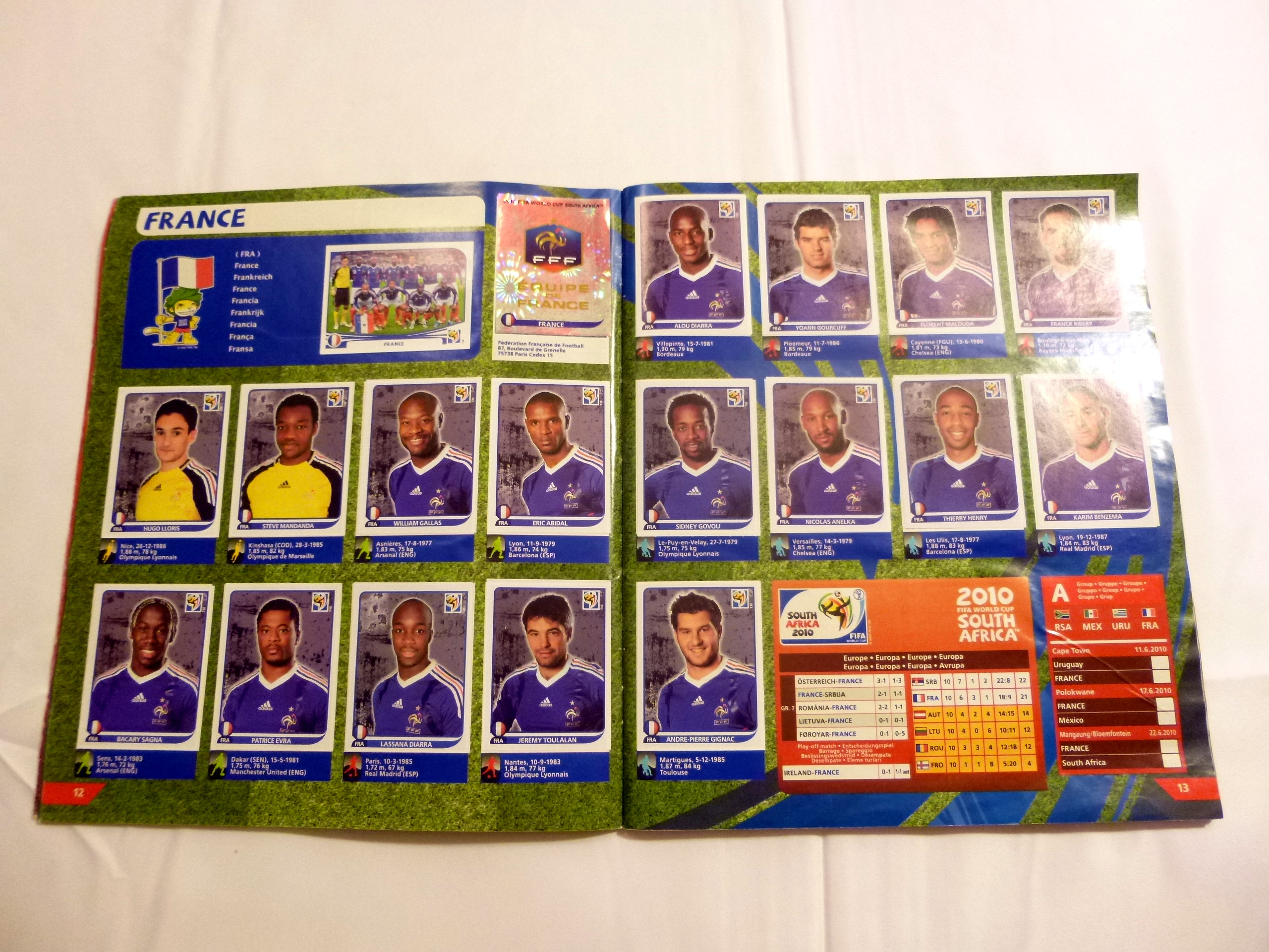 Album Panini COMPLET Fifa World Cup South Africa 2010, Coupe du Monde 2010, Afrique du Sud, RSA – Image 9