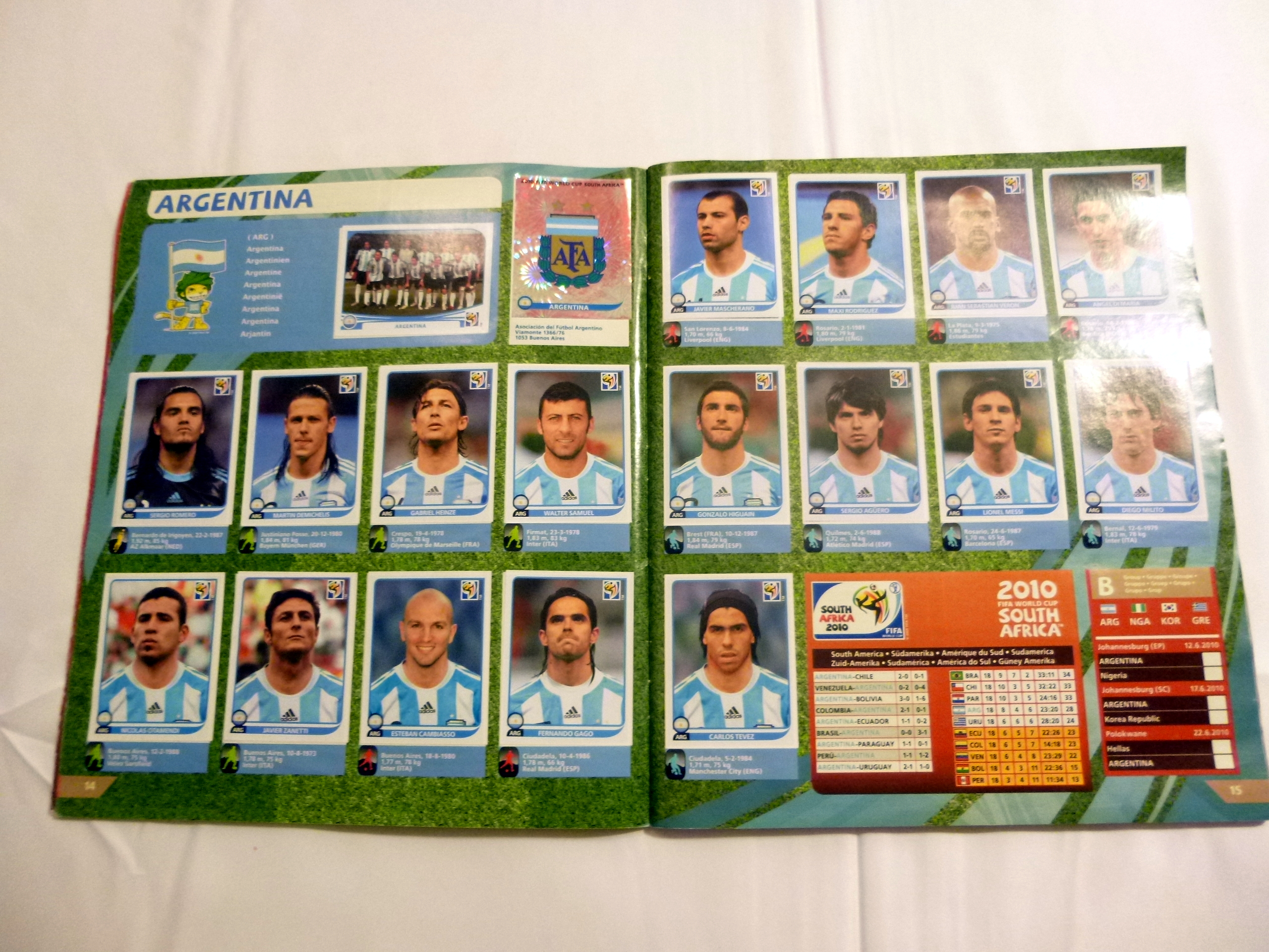 Album Panini COMPLET Fifa World Cup South Africa 2010, Coupe du Monde 2010, Afrique du Sud, RSA – Image 10
