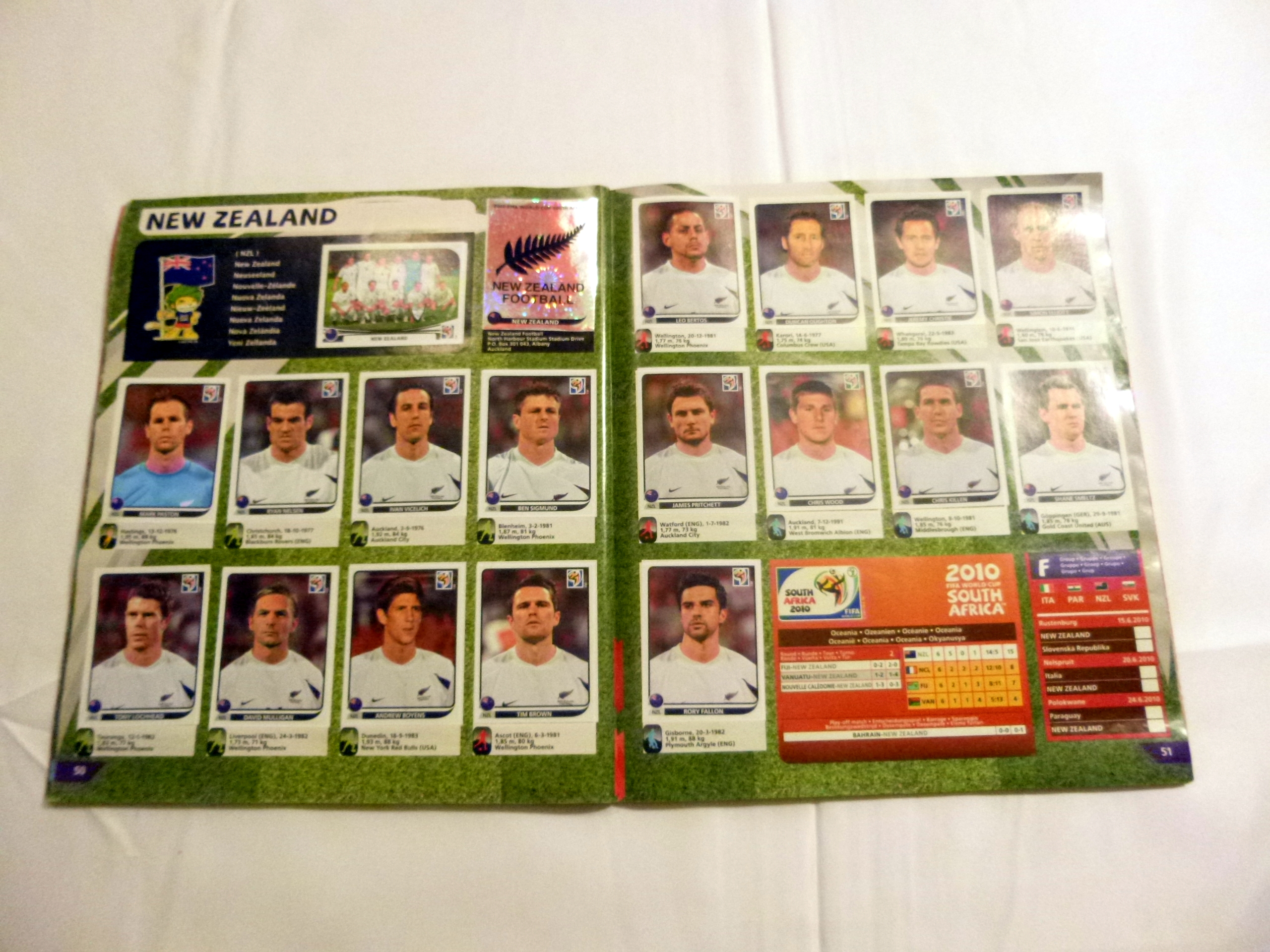 Album Panini COMPLET Fifa World Cup South Africa 2010, Coupe du Monde 2010, Afrique du Sud, RSA – Image 13