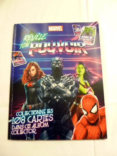 Album COMPLET Marvel Révèle Ton Pouvoir E. Leclerc