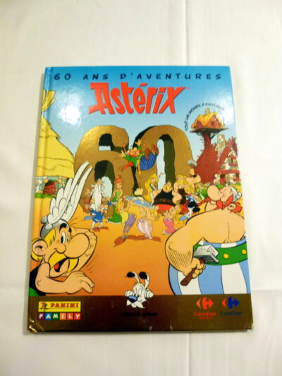 Album Panini COMPLET Astérix 60 ans d’aventures, Carrefour, 2019