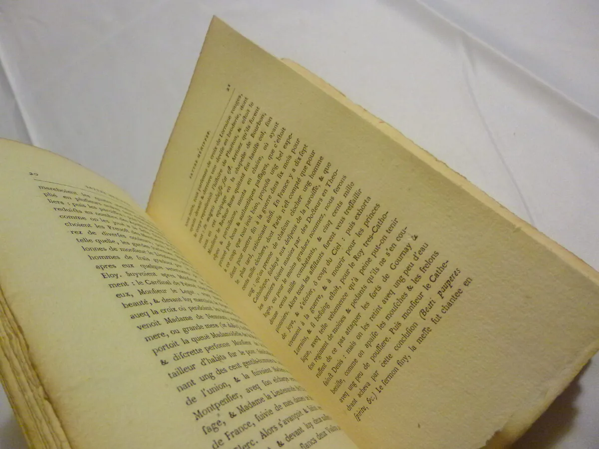 Rare Satyre Ménippée (Tome 1) – Édition Alphonse Lemerre 1877 sur Papier de Hollande – Image 8