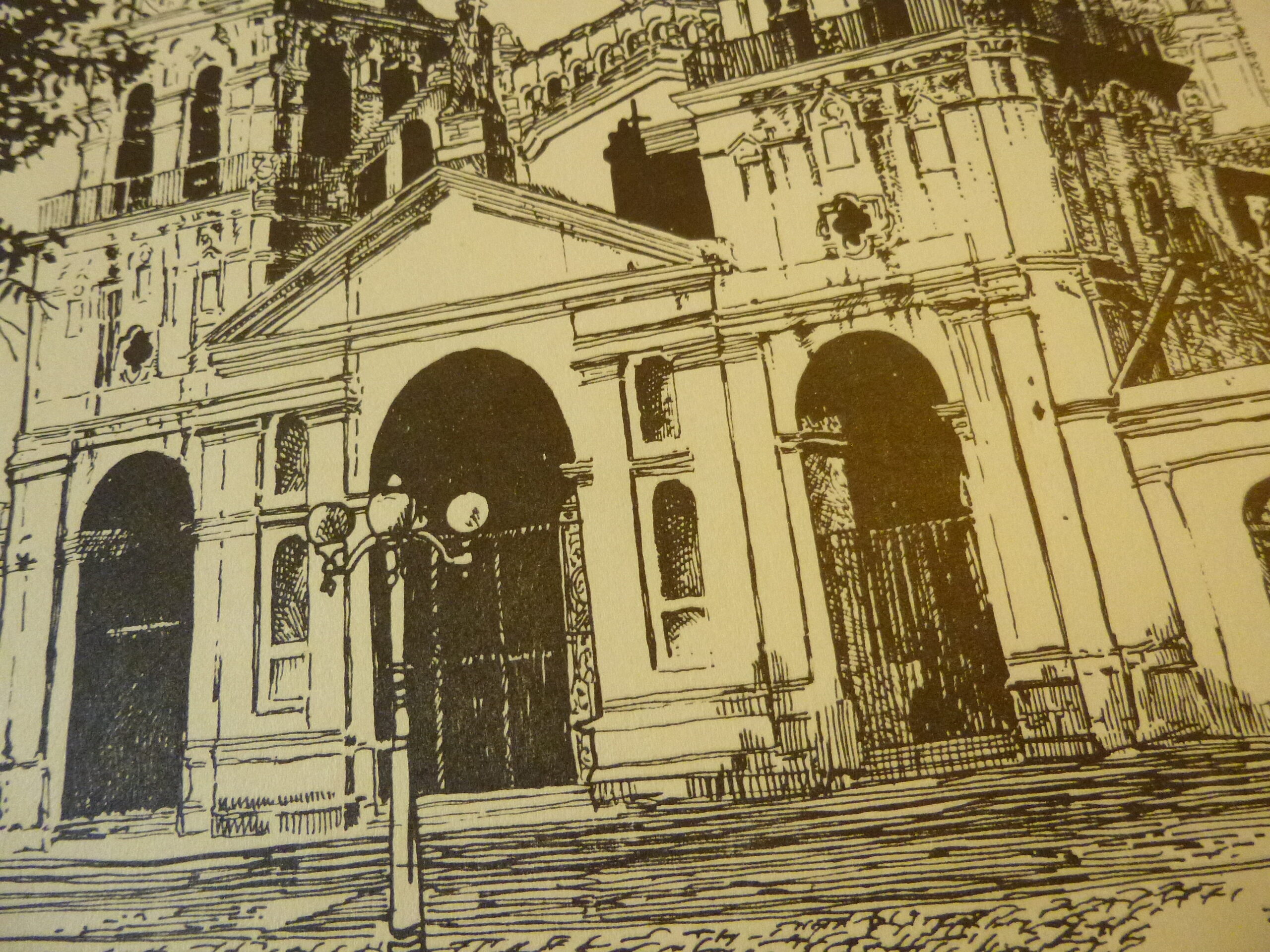Estampe originale signée Hugo Bastos – "Catedral de Córdoba" (Tirage limité 15/100) – Image 5