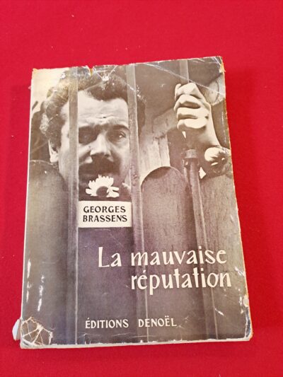 Première édition – Georges Brassens – La Mauvaise Réputation (Denoël, 1954)