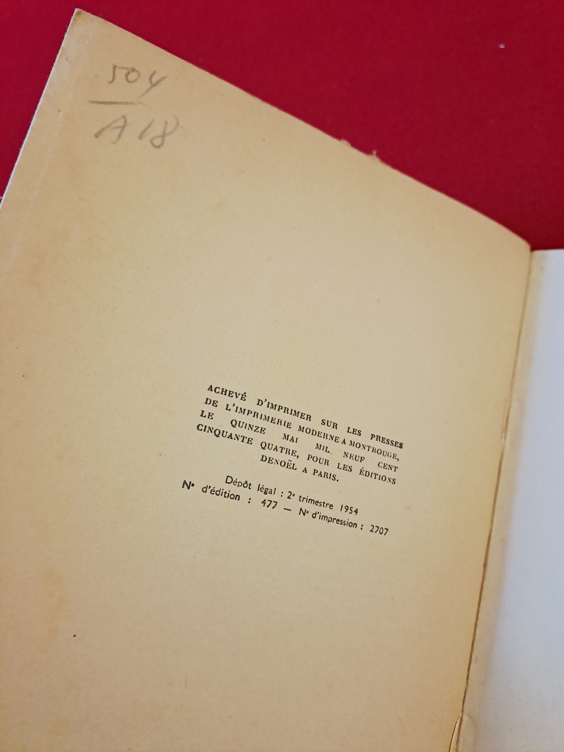 Première édition - Georges Brassens - La Mauvaise Réputation (Denoël, 1954) – Image 5