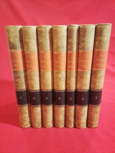 Le Plutarque Français (1835-1840) – Édition Originale – 7 Volumes (Tomes 1 à 7)