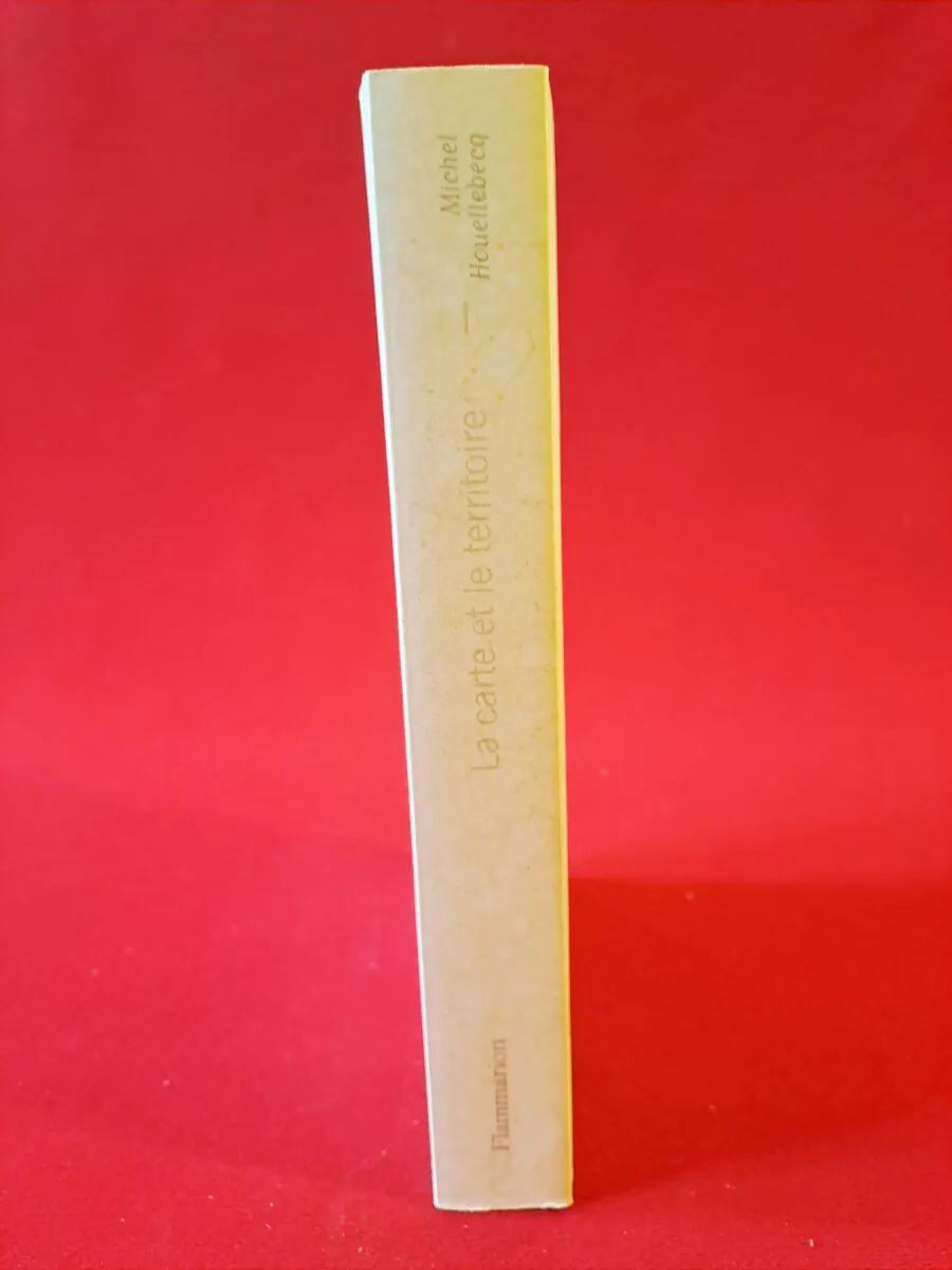 [PREMIER TIRAGE] La carte et le territoire - Michel Houellebecq - Première Édition 2010 - Grand Format Flammarion - TBE – Image 3