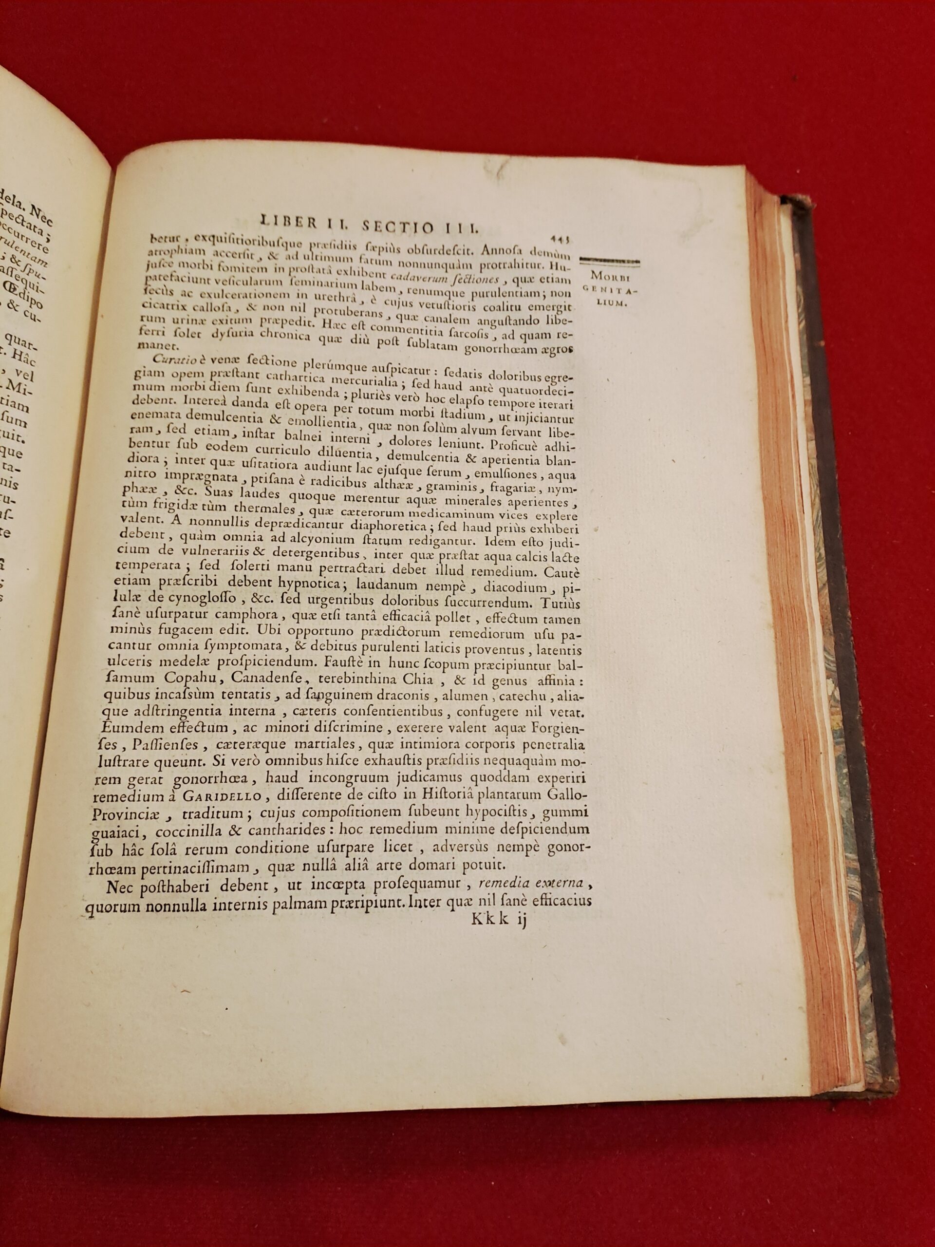 Livre Ancien Médecine 1774 - LIEUTAUD Synopsis Universae Praxeos Medicae T.1 – Image 10