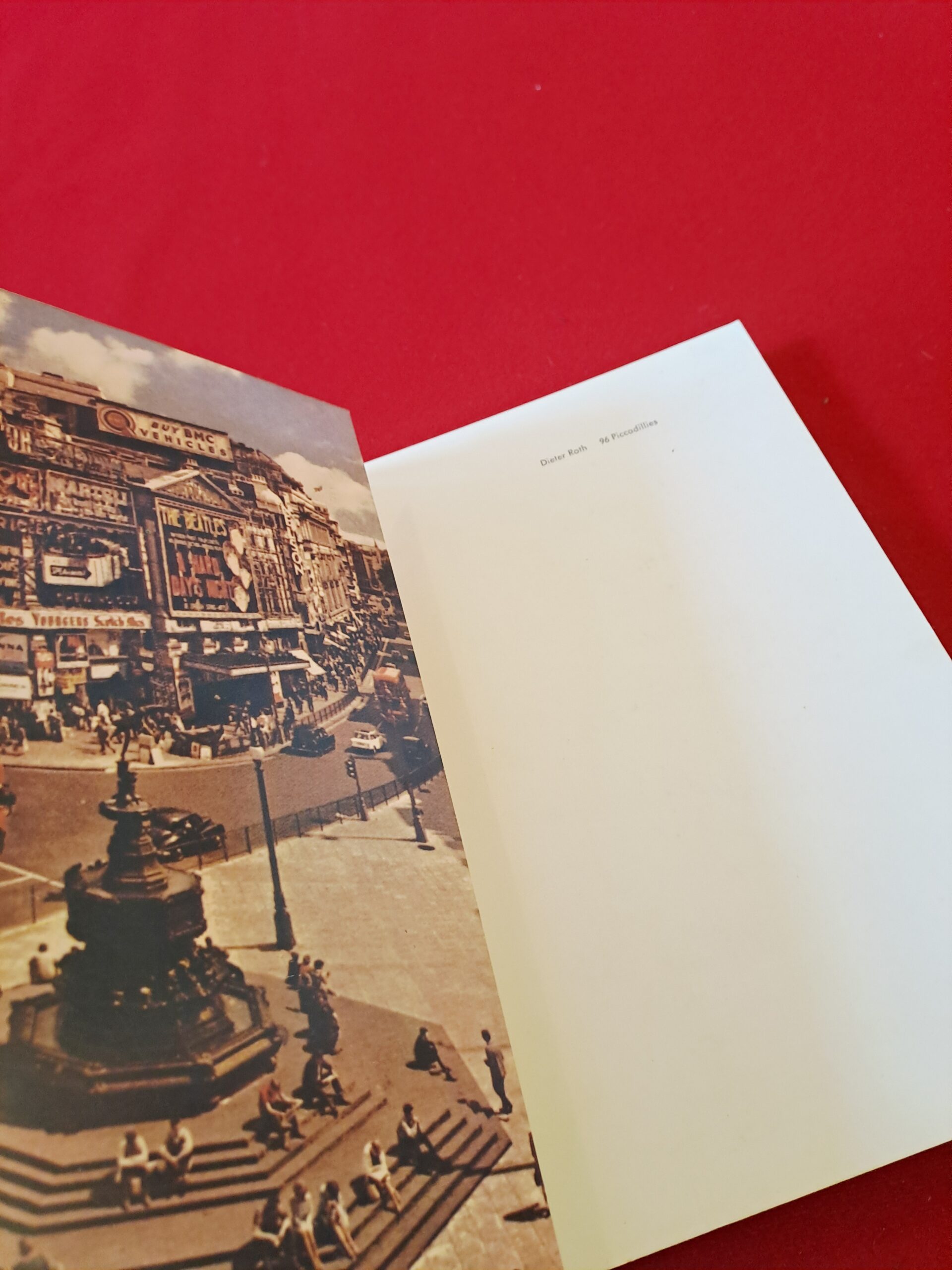 TRUE 1977 FIRST EDITION | Dieter Roth - 96 Piccadillies - Rare Fluxus Artist's Book - Very Good Condition – Image 5