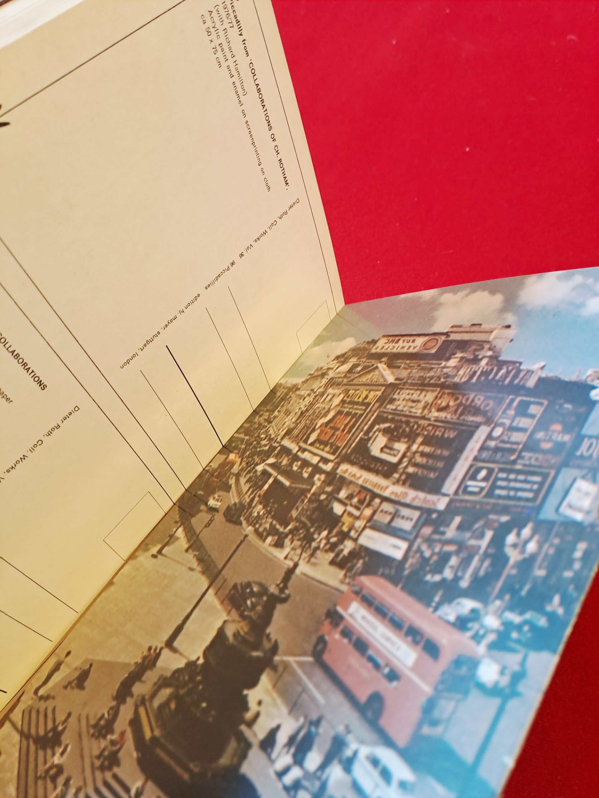TRUE 1977 FIRST EDITION | Dieter Roth - 96 Piccadillies - Rare Fluxus Artist's Book - Very Good Condition – Image 8