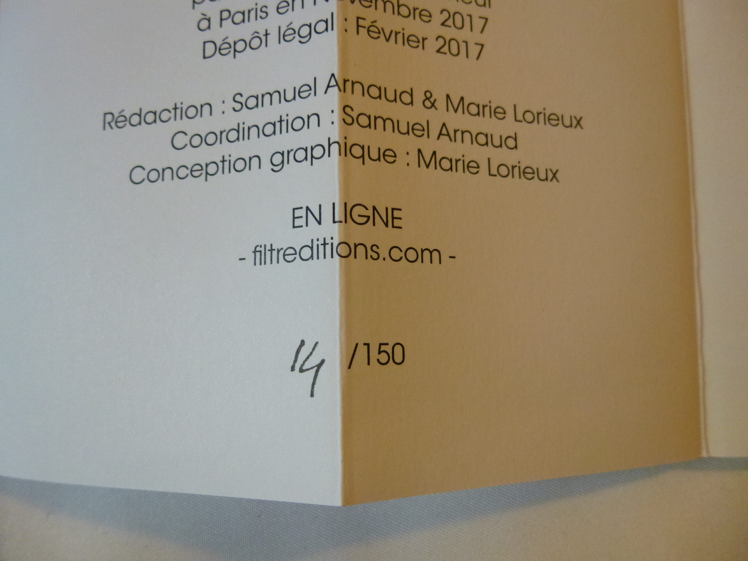 Lot Rare Revue FILTR’ – Numéros 0, 1 et 2 (Complets / Épuisés) – Image 6