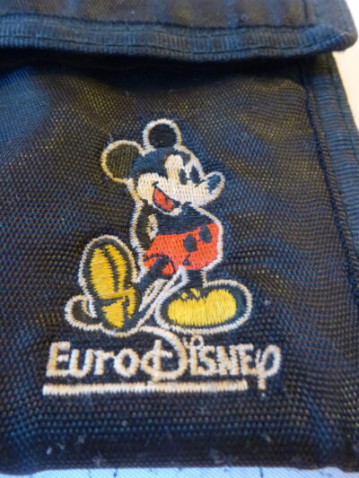 Portefeuille vintage Euro Disney Mickey Mouse – Années 90 – Collection