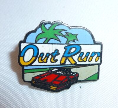 Pin’s Vintage SEGA OUT RUN (1986) – Arcade Retro Gaming